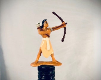 Great Pocahontas Bottle Stopper! Decorate any wine or liquor bottle with this unique figure.