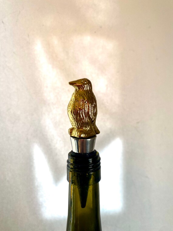 Penguin Bottle Stopper Penguin Wine Gift Wine Gift for Etsy