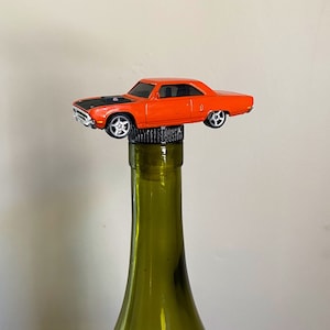 Chevelle Bottle Topper. Great classic car gift for a wine or liquor bottle.