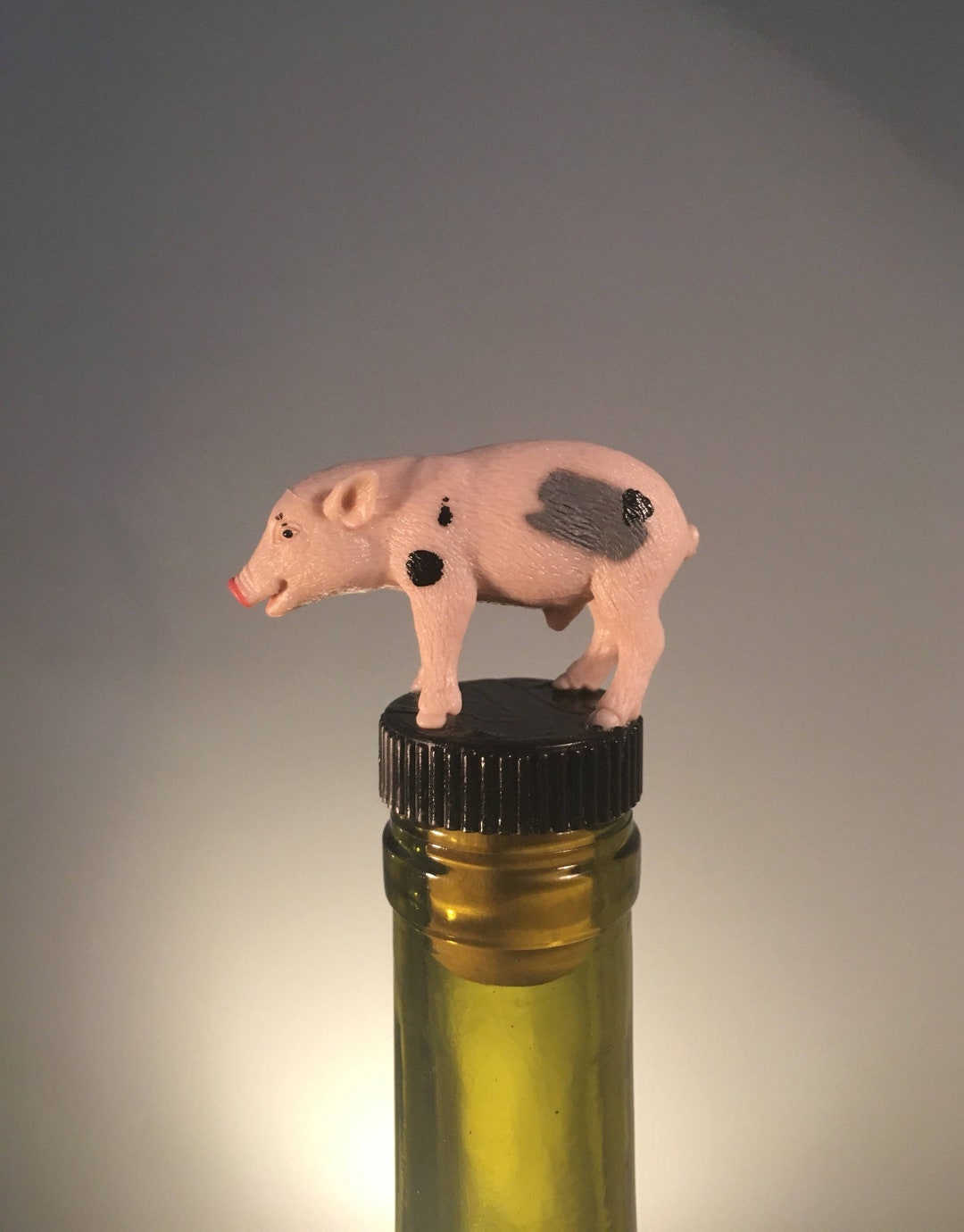 Unique Pig Bottle Stopper Great Bottle Stopper for a Pig Etsy
