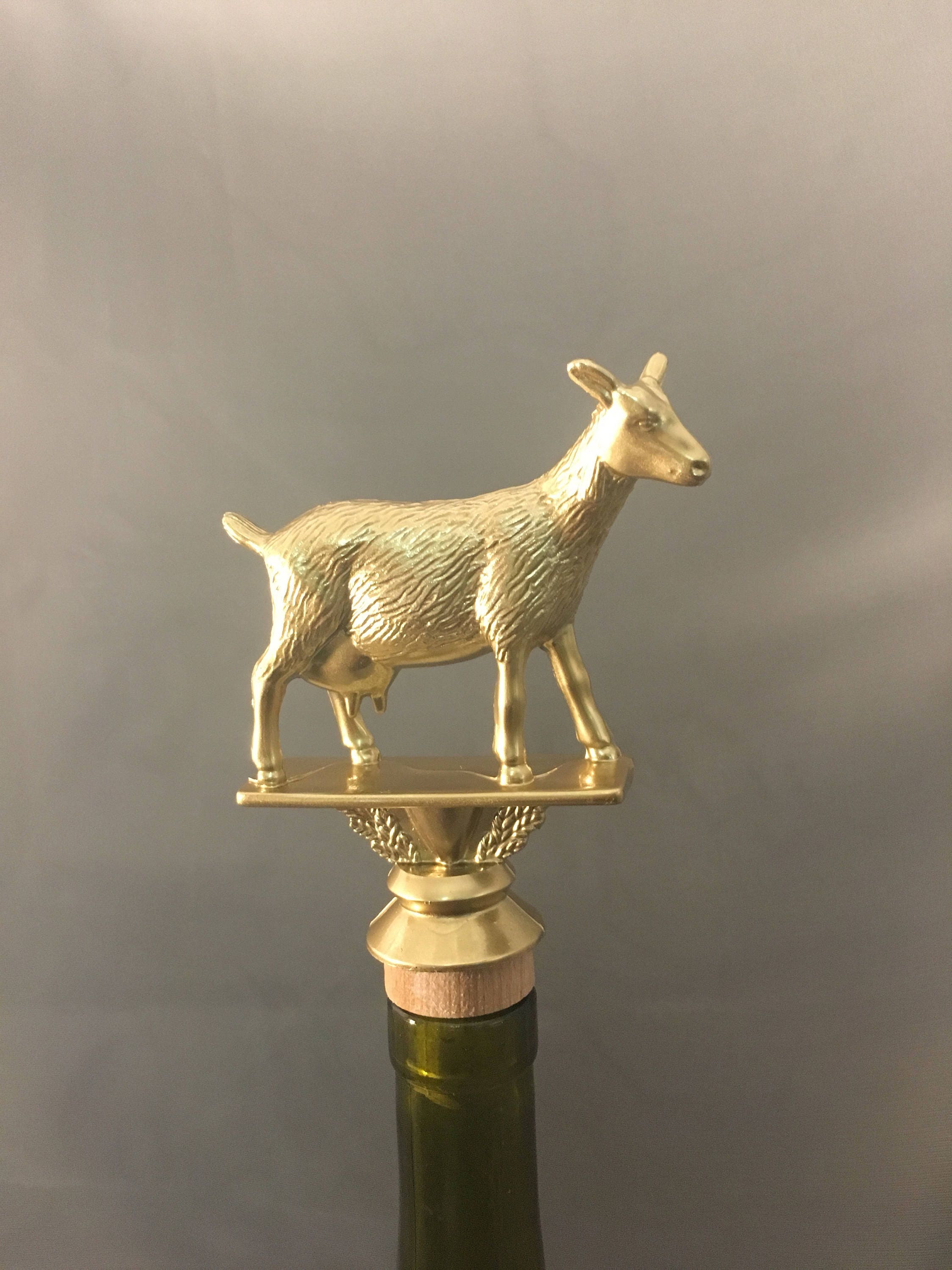 MOUNTAIN GOAT WINE STOPPER Farm & Countryside Goats