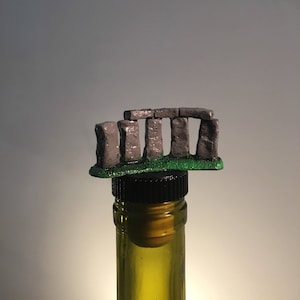Handmade Stonehenge Bottle Stopper!