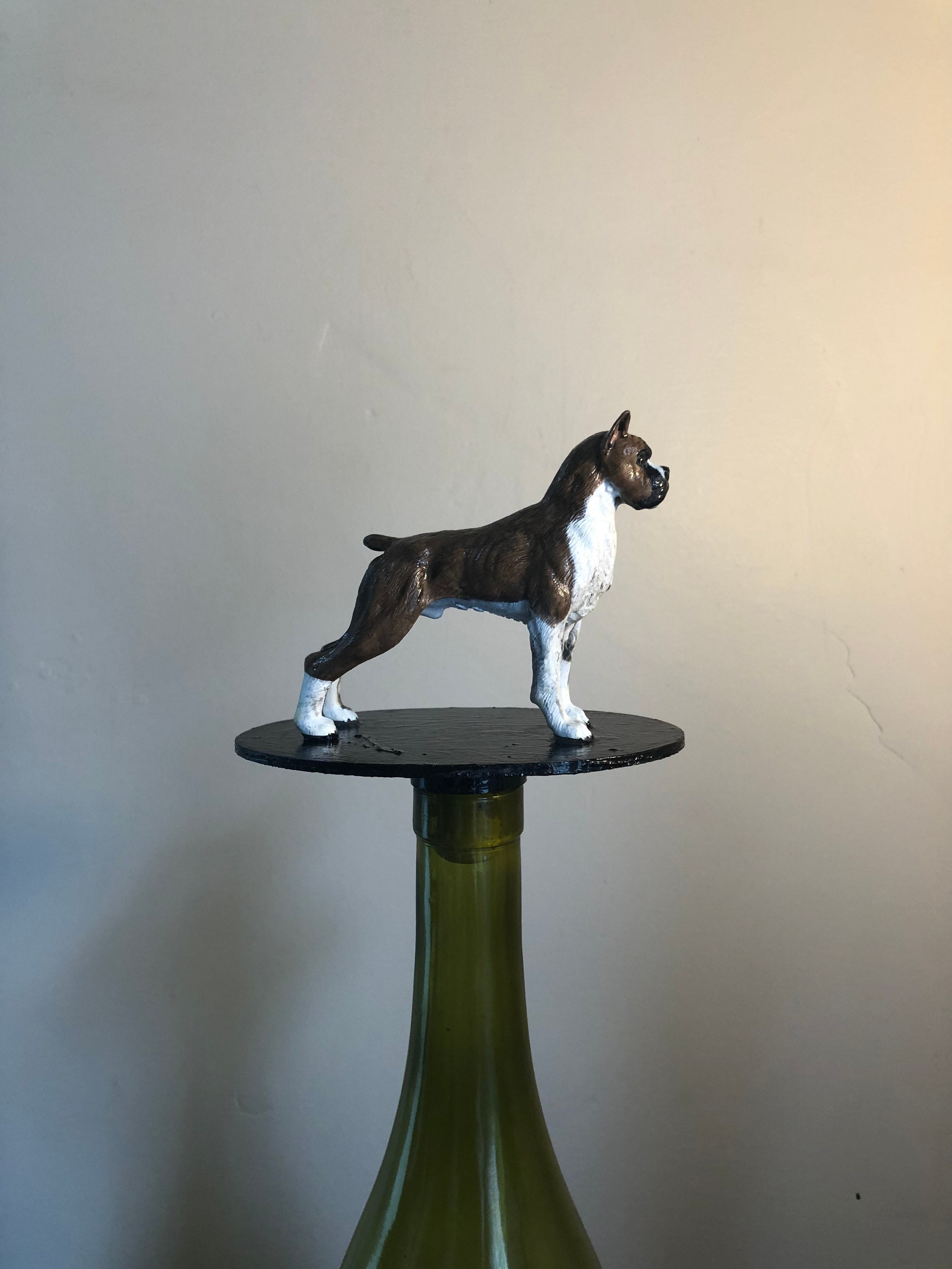 Great Boxer Bottle Stopper Dog Stopper Wine Stopper Wine Etsy