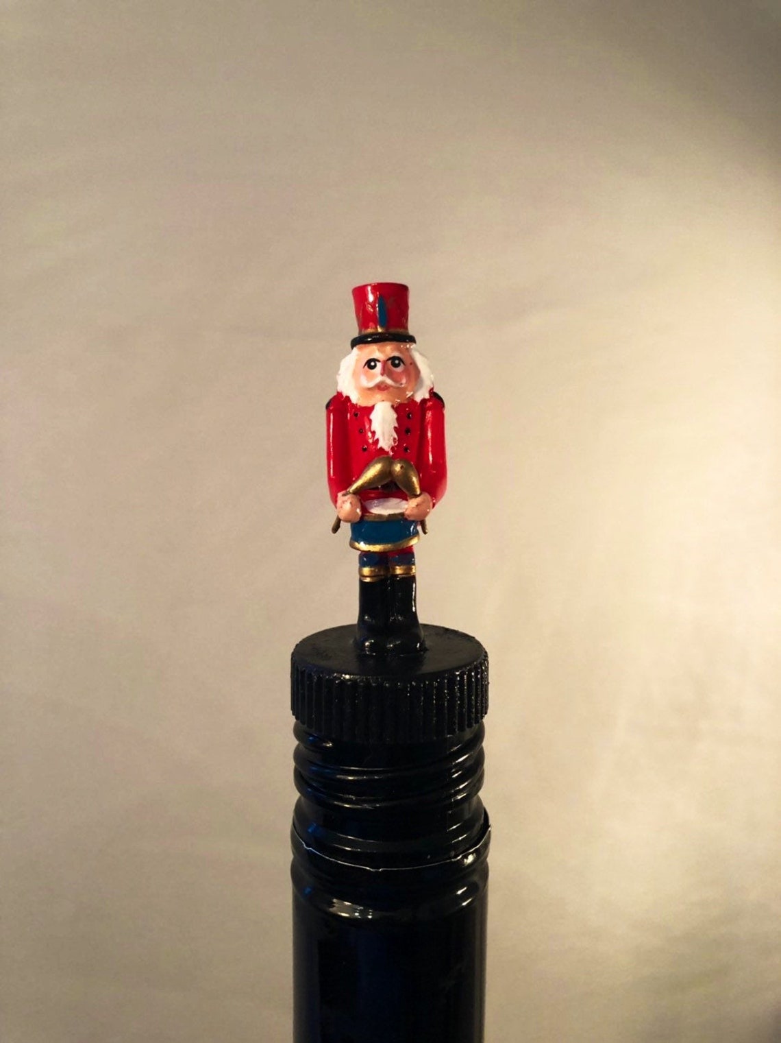 Nutcracker Bottle Stopper Drummer Gift Wine Nutcracker Etsy