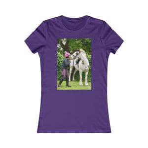 Personalised Photo T-Shirt for Women | Upload Your Own Picture | Custom Horse, Pet or Family Photo Tee | Gift for Her image 13