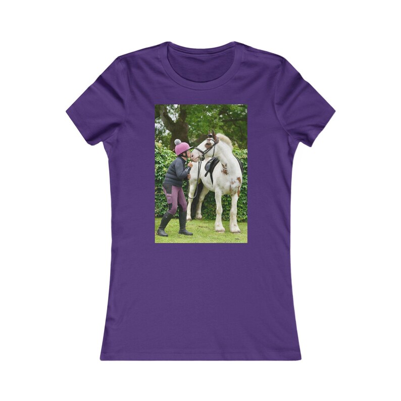 Personalised Photo T-Shirt for Women | Upload Your Own Picture | Custom Horse, Pet or Family Photo Tee | Gift for Her image 13
