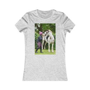 Personalised Photo T-Shirt for Women | Upload Your Own Picture | Custom Horse, Pet or Family Photo Tee | Gift for Her image 9