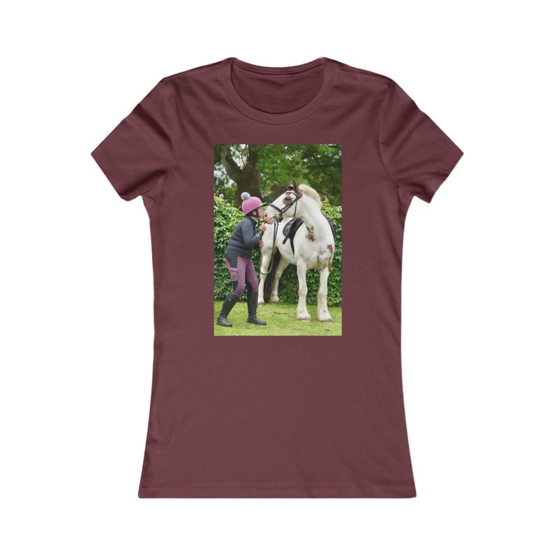 Personalised Photo T-Shirt for Women | Upload Your Own Picture | Custom Horse, Pet or Family Photo Tee | Gift for Her image 15