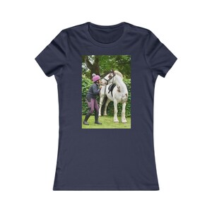 Personalised Photo T-Shirt for Women | Upload Your Own Picture | Custom Horse, Pet or Family Photo Tee | Gift for Her image 12