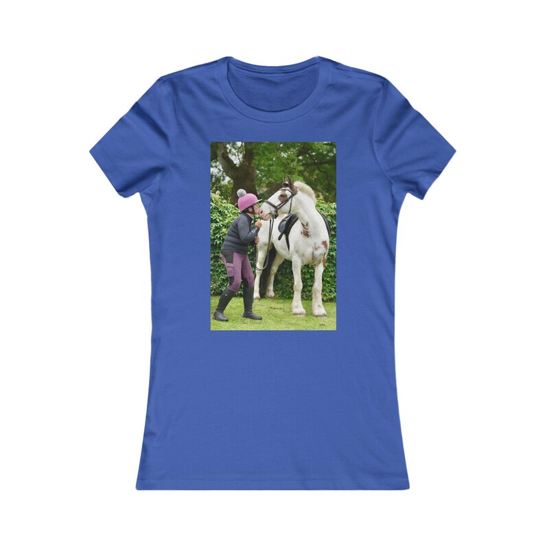 Personalised Photo T-Shirt for Women | Upload Your Own Picture | Custom Horse, Pet or Family Photo Tee | Gift for Her image 10