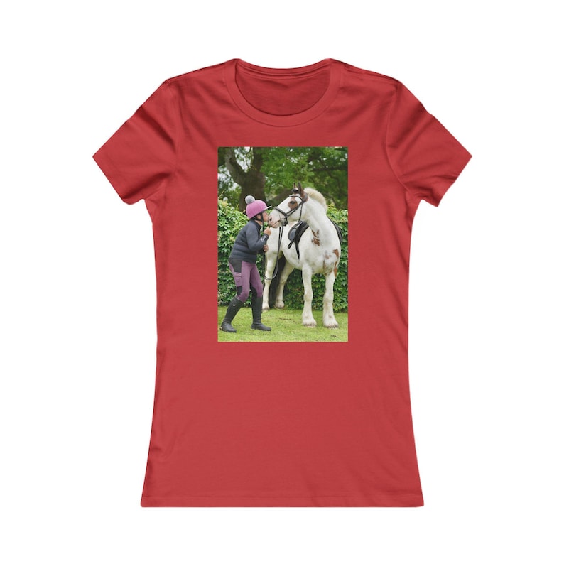 Personalised Photo T-Shirt for Women | Upload Your Own Picture | Custom Horse, Pet or Family Photo Tee | Gift for Her image 16