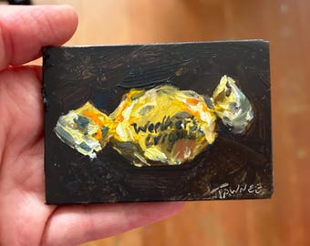 Werther’s Candy - ORIGINAL Oil Painting