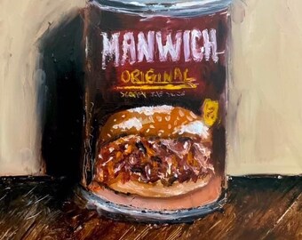 Can of Manwich - ORIGINAL Oil Painting