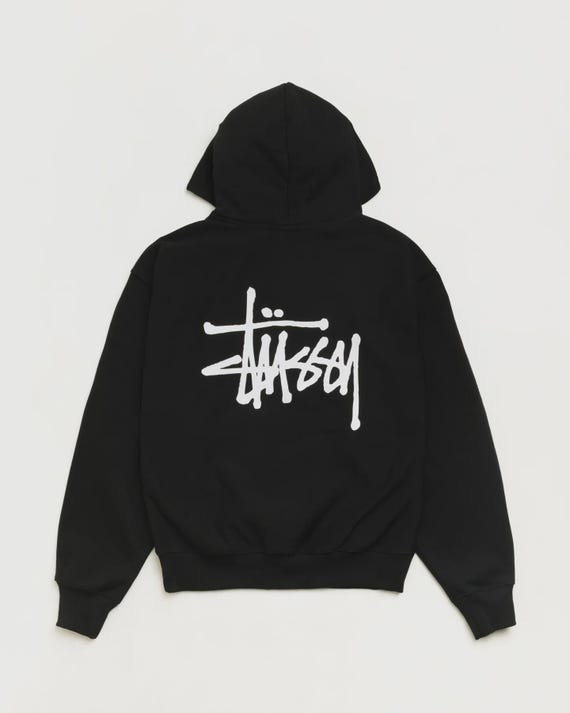 Stüssy, Basic Stüssy Hoodie Unisex Vintage Streetwear Sweatshirt