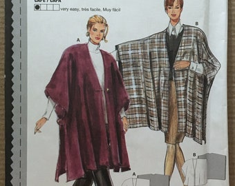 Burda 7035 Set of shoulder wraps stole shawl cape vest Size 10 12 14 16 18 20 22 uncut sewing pattern