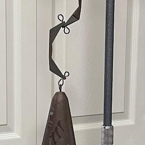 1990&#39;s Cosanti bronze bell with hanging hook