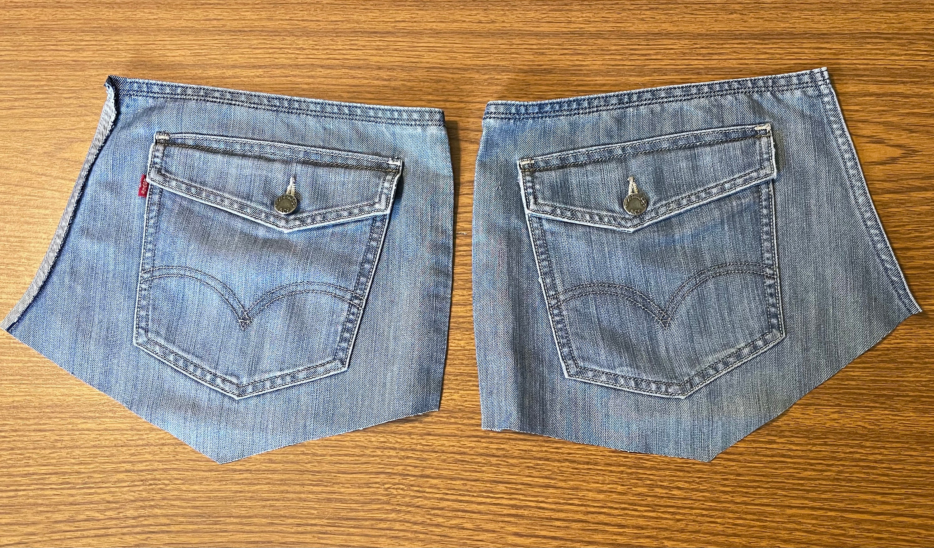 Extra Large Rear Levi s Jean Pockets With Flaps Etsy