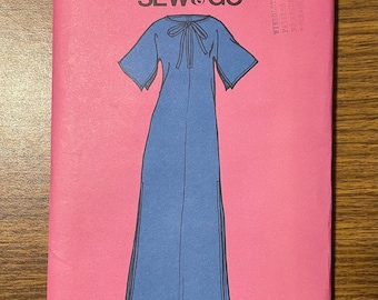 Butterick 5492 Rare pink envelope Caftan sewing pattern Large UNCUT