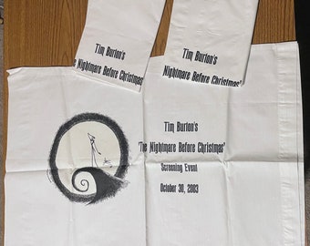 Glow in the dark 3 Nightmare Before Christmas pillow cases