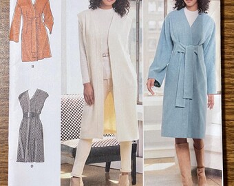 Simplicity 8217 Coat or vest sewing pattern 16-24 UNCUT