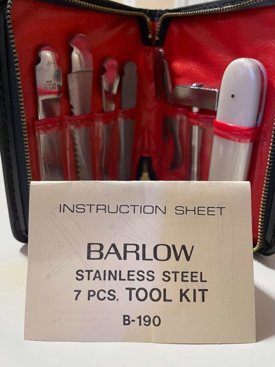 Barlow 7 Piece Motortech Tool Kit in Case Never Used - Etsy