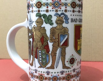 Bad Godesberg knights in armor tall mug