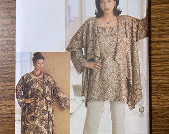 Vogue 9960 Pullover caftan and pants sewing pattern 16-22 UNCUT