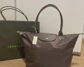 Longchamp Le Pliage Large Terra – Vintage-Einkaufstasche