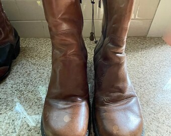 red tommy hilfiger boots