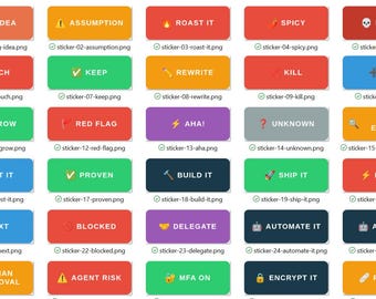 Octopus WorX Sticker Pack (zip file)