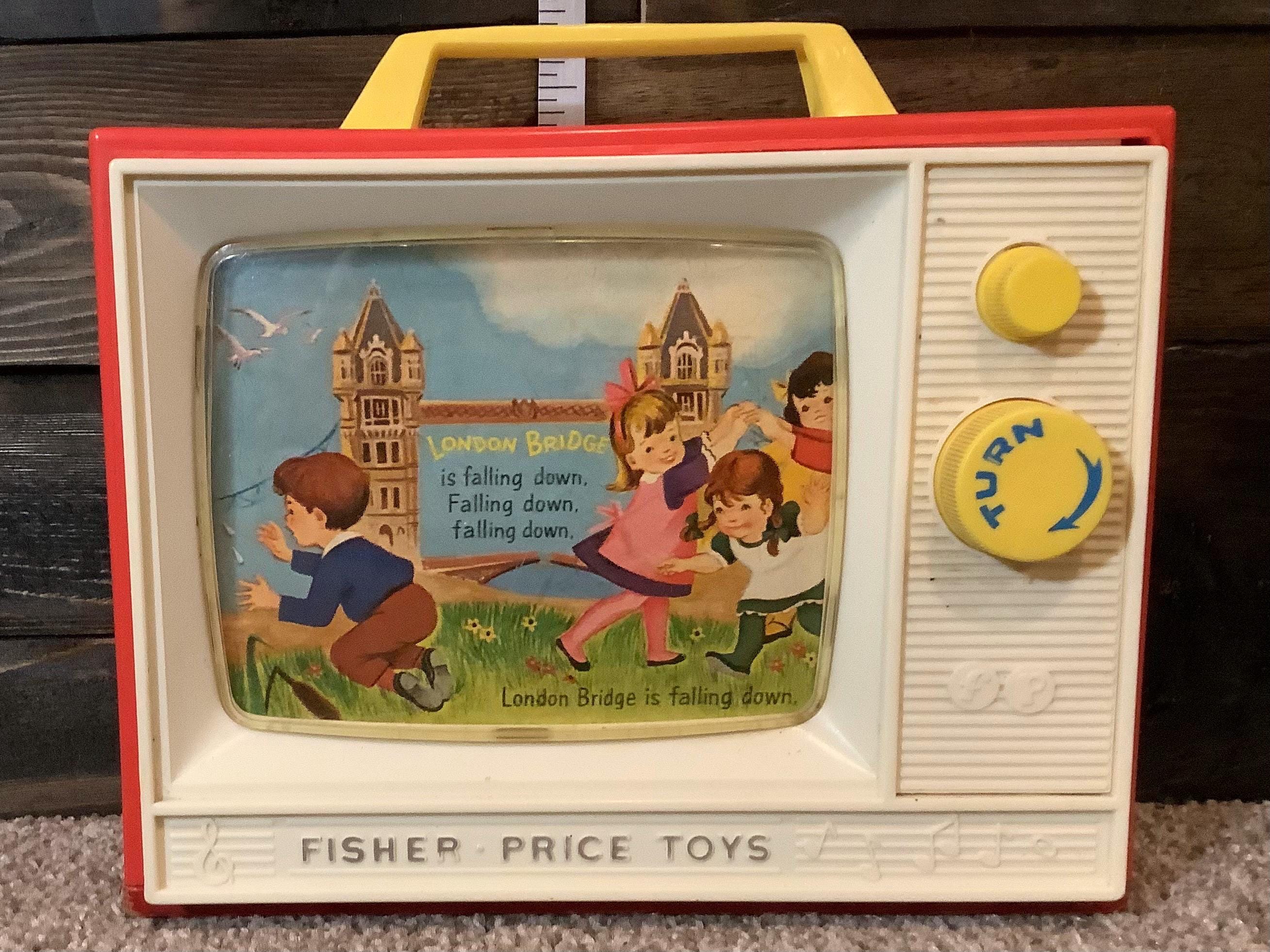 Vintage Fisher Price Music Box Tv - Etsy Canada