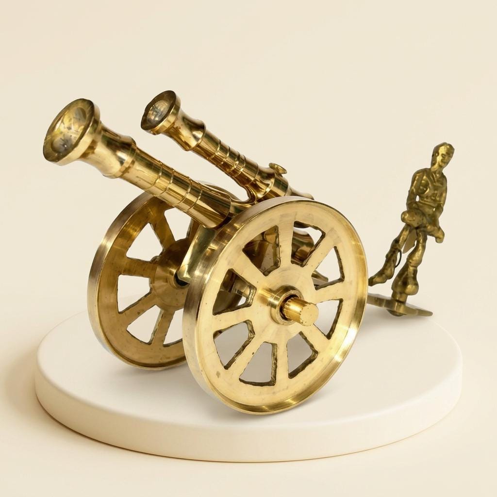 Brass cannon - Etsy 日本