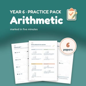 Übungsaufgaben für Arithmetik in der 6. Klasse, Mathematik im Stil der KS2 SATs (PDF-Download)