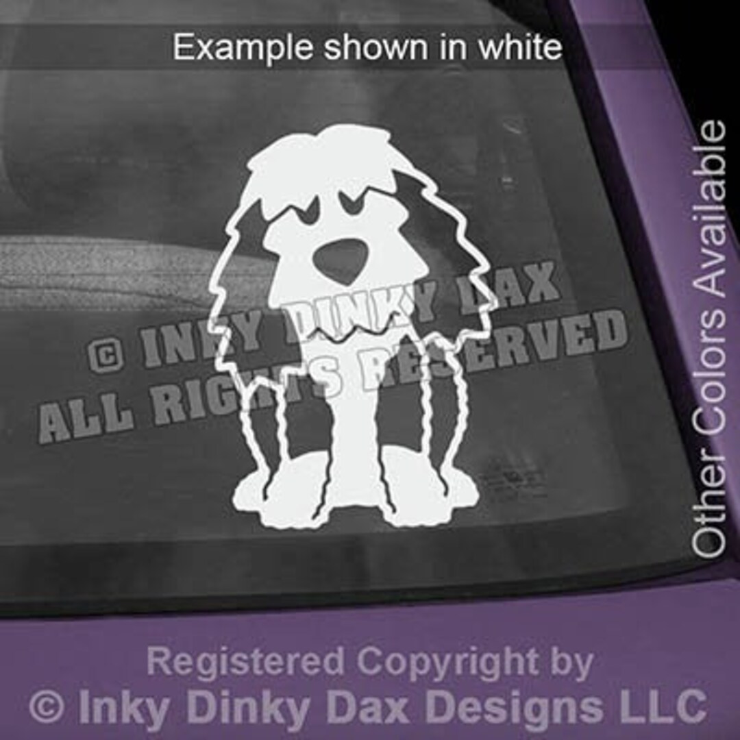 Old English Sheepdog - Schaapshond Hondensticker | Honden Stickers - | ⭐ TIP