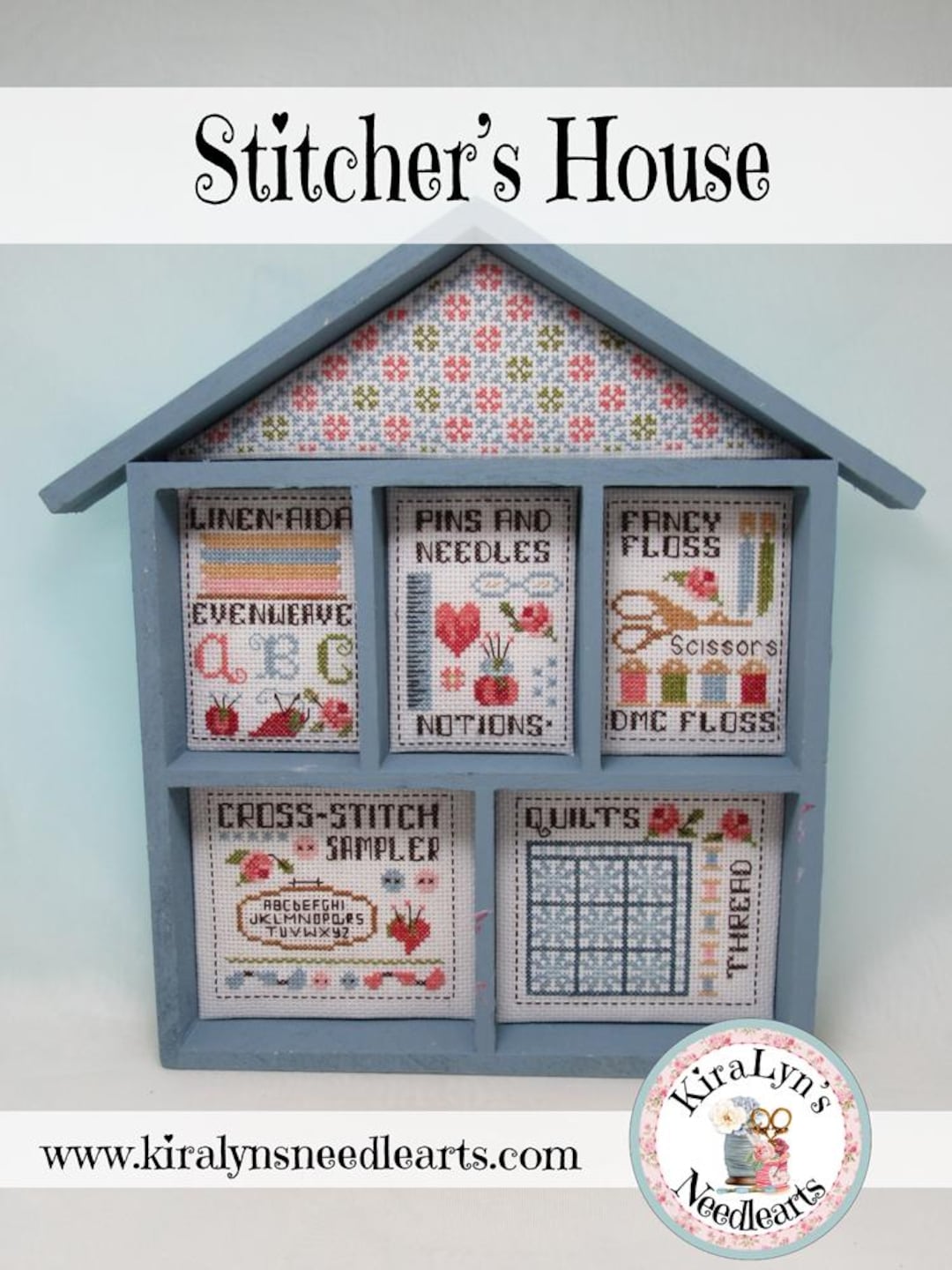 Stitcher's House - Sewing Cross Stitch Pattern - Instant Pdf Download ...