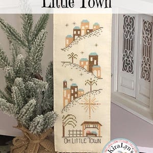 Little Town - Weihnachten Kreuzstichmuster - PDF-Download von KiraLyn's Needlearts