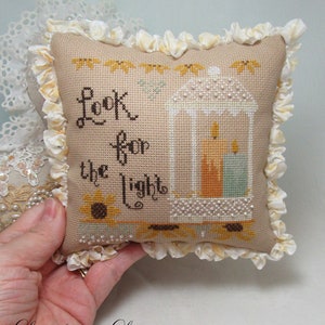 Look for the Light cross stitch pattern - pdf download by KiraLyn&#39;s Needlearts