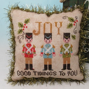 Joy cross stitch pattern - PDF download by KiraLyn&#39;s Needlearts