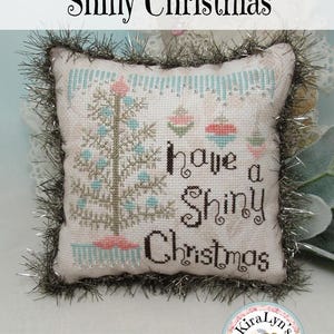 Shiny Christmas - Christmas cross stitch pattern - pdf download by KiraLyn's Needlearts
