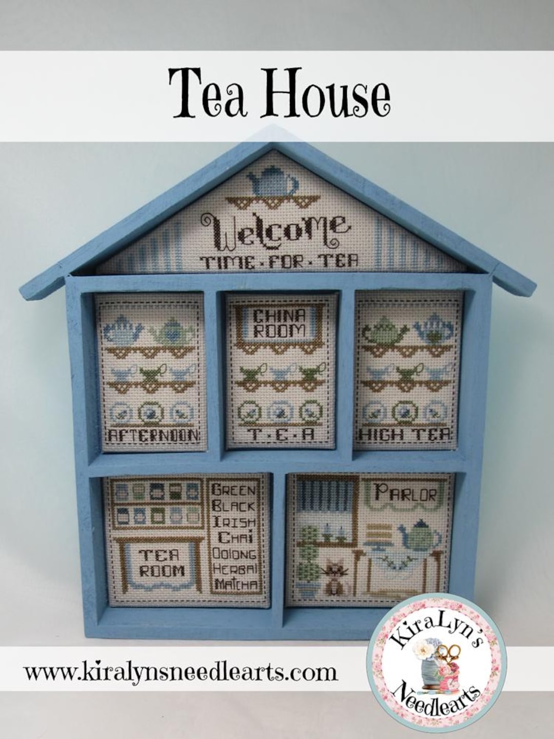 Tea House - Tea Cross Stitch Pattern - Instant Pdf Download - Etsy