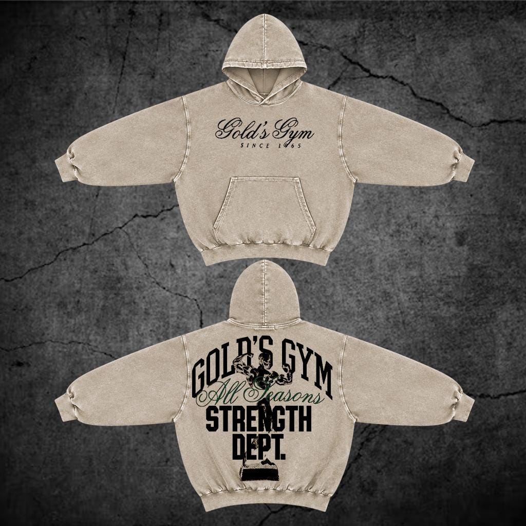Golds Gym Hoodie - Etsy
