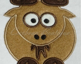 embroidery applique Wildebeest