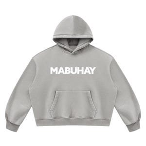 MABUHAY - Unisex Vintage Wash Boxy Fleece Hoodie image 3
