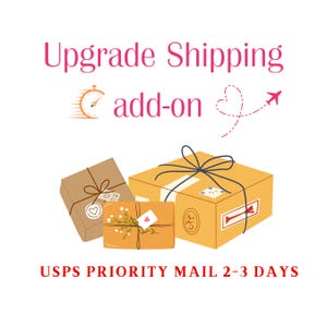 Add On Upgrade Shipping Service to Priority Mail 2-3 Business Days | Shipping Upgrade