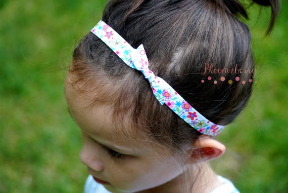 Floral/pink 2 Pcs Set Elastic Headbands Size Baby to Adult Everyday  Wear/school/yoga/sport/events/photo Pro Butterfly Knotted 