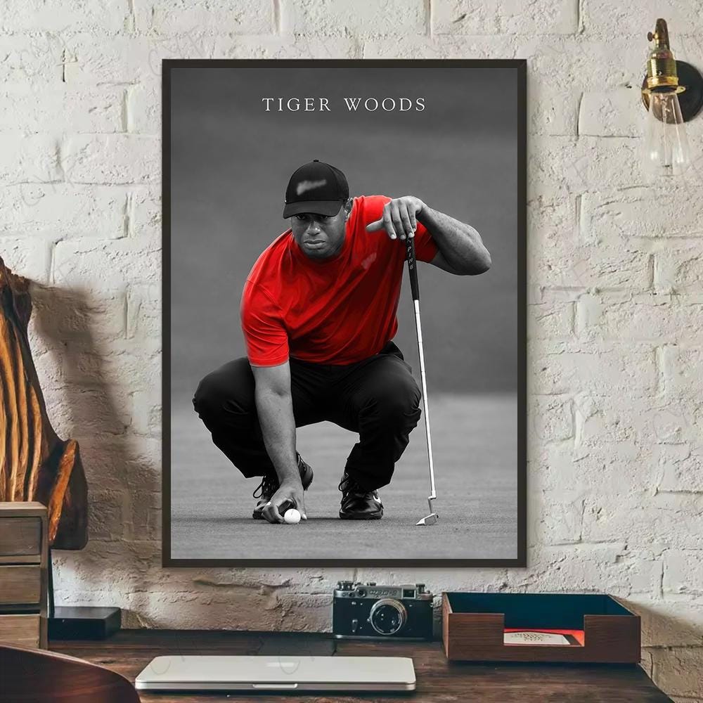 Tiger woods poster - Etsy 日本