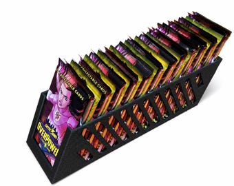 LittleDevLab Trading Card Display Rack — TCG Booster Pack Retail Display Box