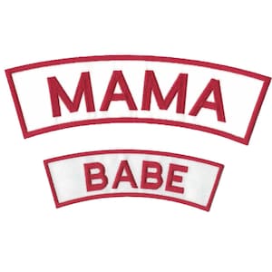 Custom Patch Set for Mama and Babe Jackets
