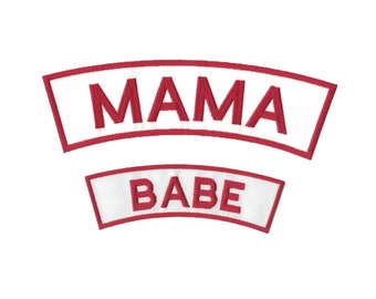 Custom Patches for Mama and Babe Jackets