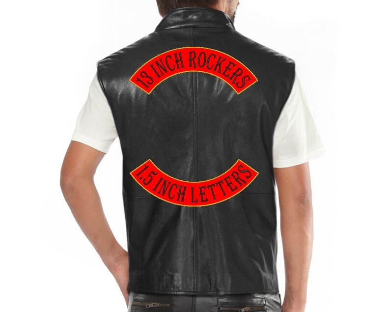 13 Inch Custom Rocker Patches Custom Rocker Patch - Etsy